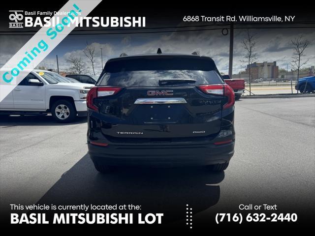 used 2022 GMC Terrain car, priced at $23,594