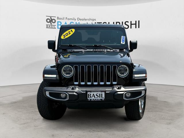 used 2021 Jeep Wrangler Unlimited car, priced at $33,199