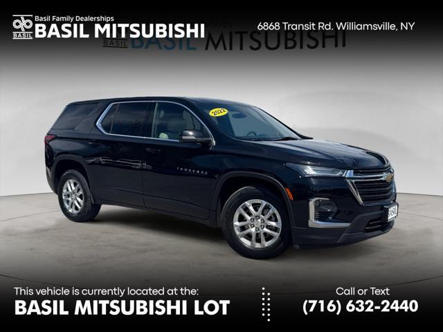 used 2022 Chevrolet Traverse car, priced at $27,871