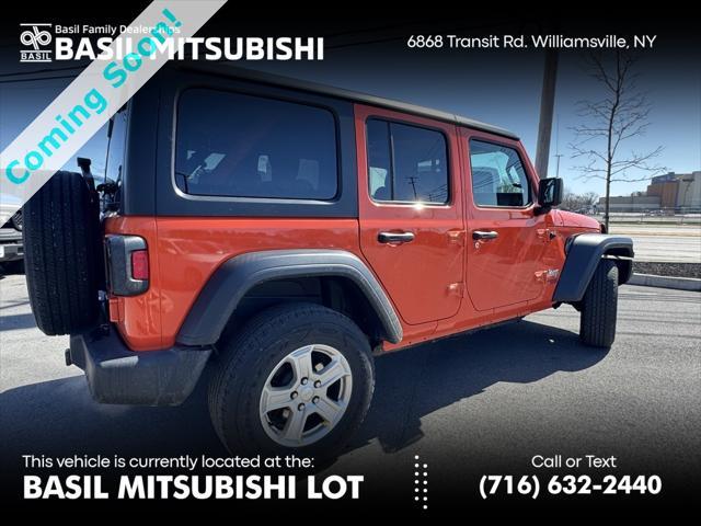 used 2018 Jeep Wrangler Unlimited car, priced at $22,999