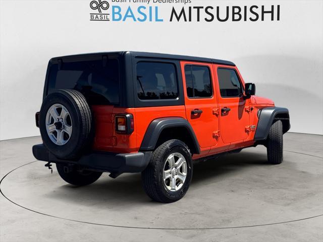 used 2018 Jeep Wrangler Unlimited car, priced at $22,999