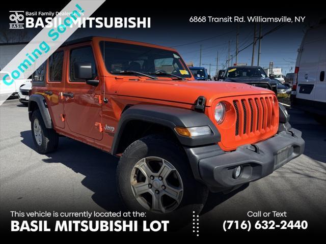 used 2018 Jeep Wrangler Unlimited car, priced at $22,999