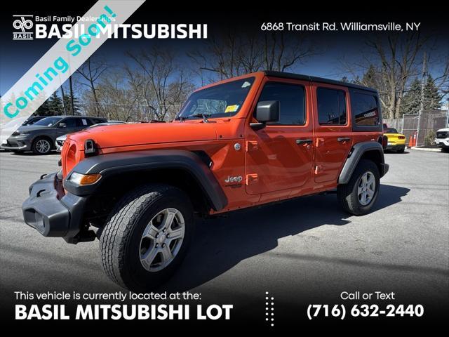 used 2018 Jeep Wrangler Unlimited car, priced at $22,999