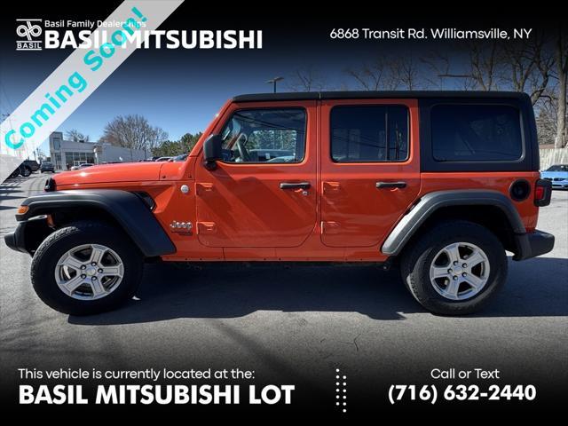 used 2018 Jeep Wrangler Unlimited car, priced at $22,999