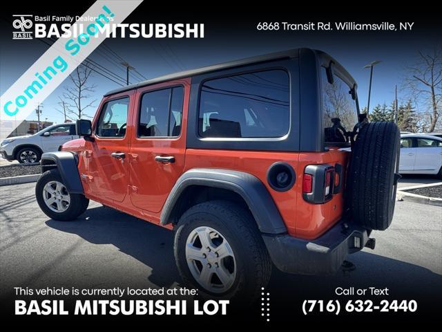 used 2018 Jeep Wrangler Unlimited car, priced at $22,999