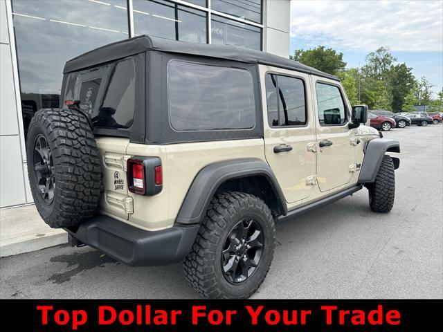 used 2022 Jeep Wrangler Unlimited car, priced at $32,991