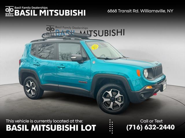 used 2021 Jeep Renegade car, priced at $21,999