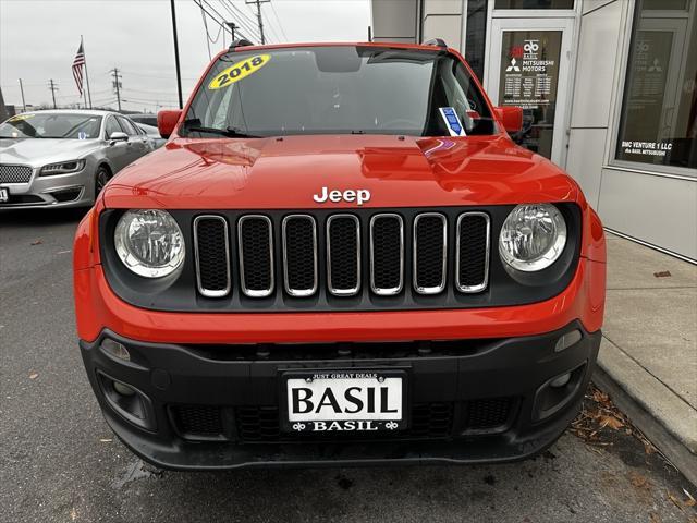 used 2018 Jeep Renegade car, priced at $13,991