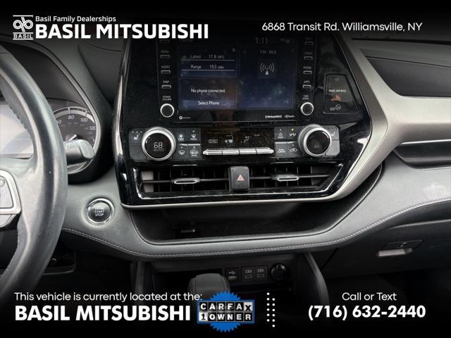 used 2022 Toyota Highlander car, priced at $37,900