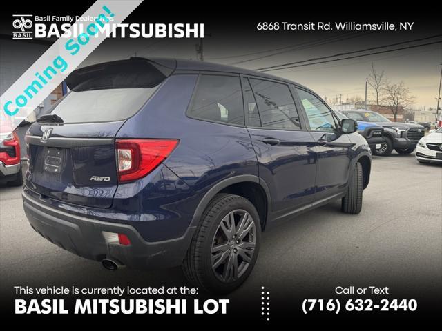 used 2021 Honda Passport car, priced at $31,338