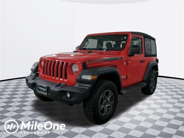 used 2018 Jeep Wrangler car, priced at $24,000