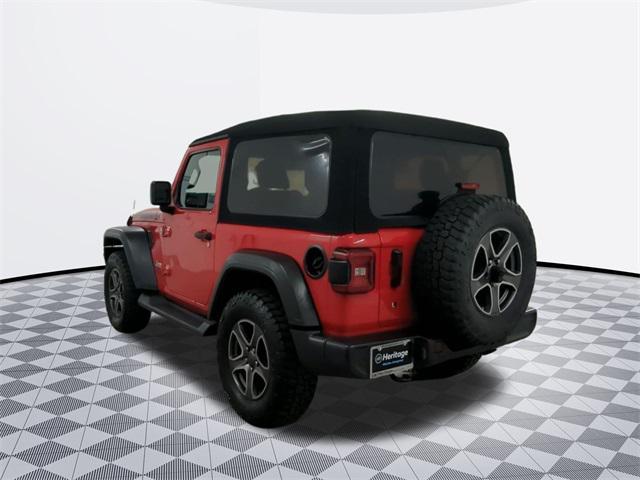 used 2018 Jeep Wrangler car, priced at $24,000