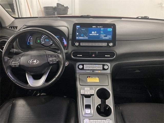 used 2021 Hyundai Kona EV car, priced at $19,800