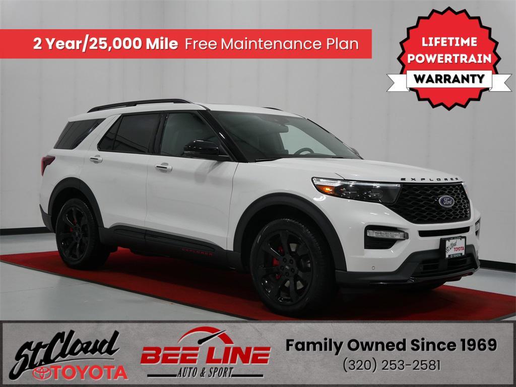 used 2023 Ford Explorer car, priced at $45,491