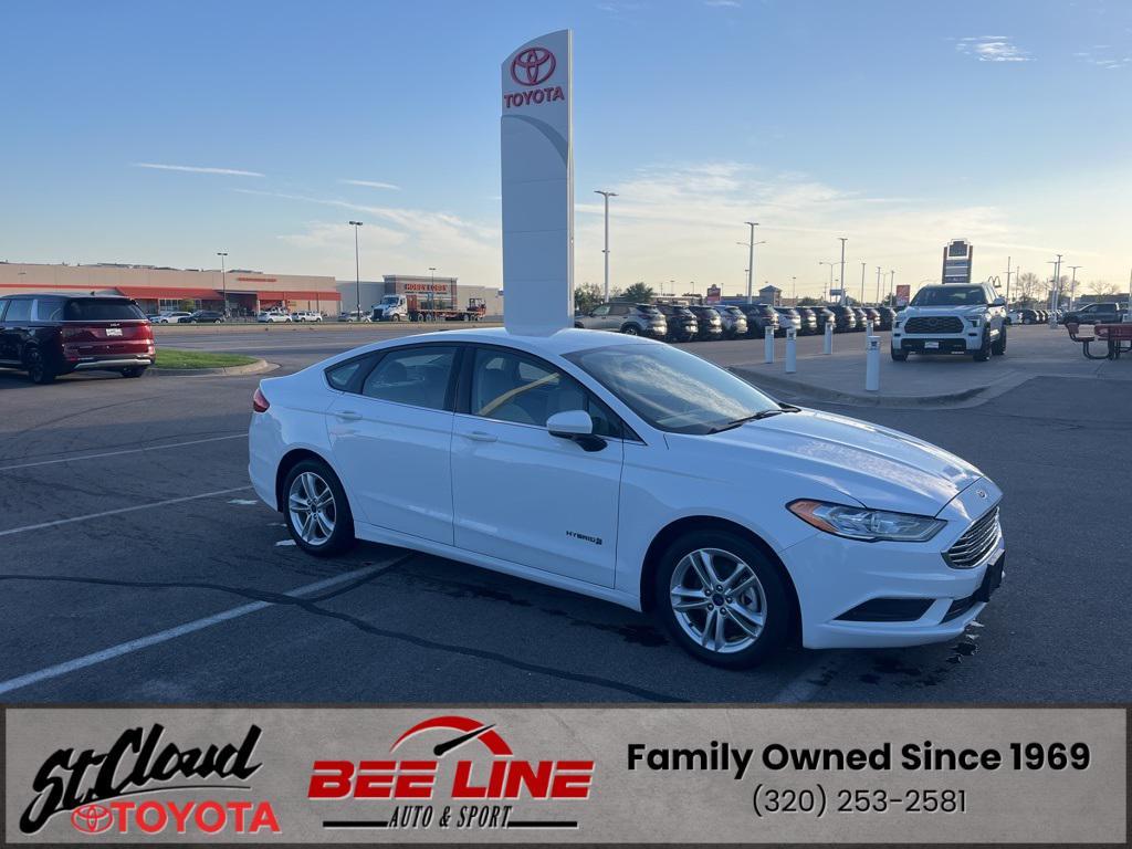 used 2018 Ford Fusion Hybrid car, priced at $15,491