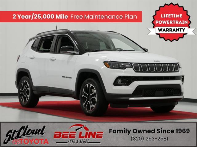 used 2022 Jeep Compass car, priced at $24,991