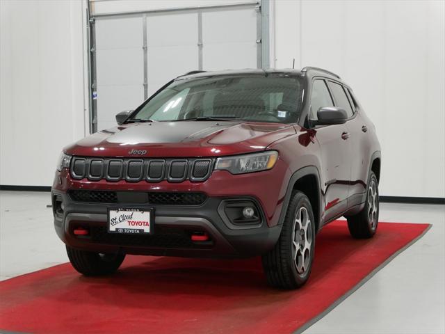 used 2022 Jeep Compass car, priced at $25,491