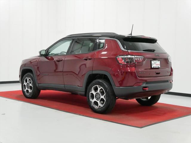 used 2022 Jeep Compass car, priced at $25,491