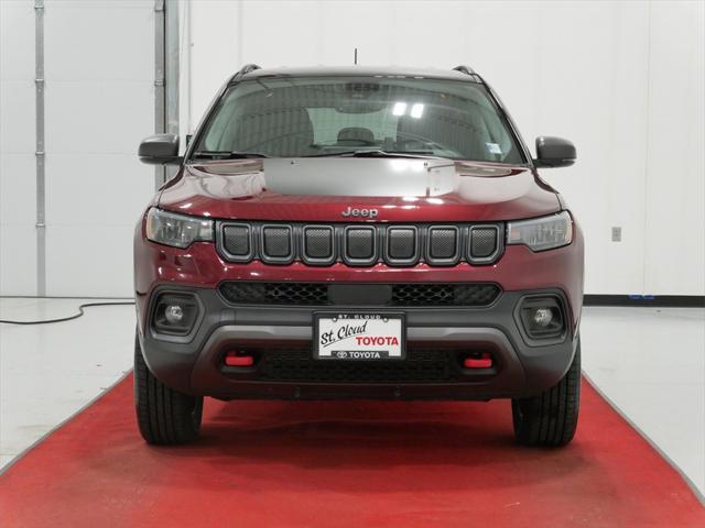 used 2022 Jeep Compass car, priced at $25,491