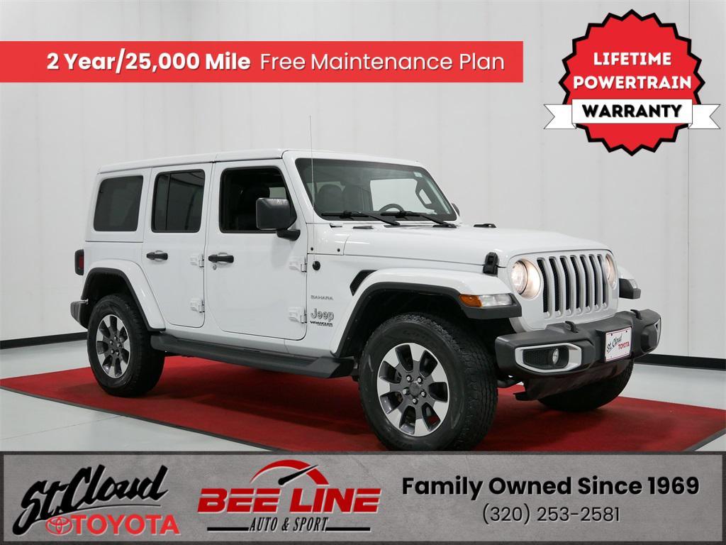 used 2021 Jeep Wrangler Unlimited car, priced at $33,991