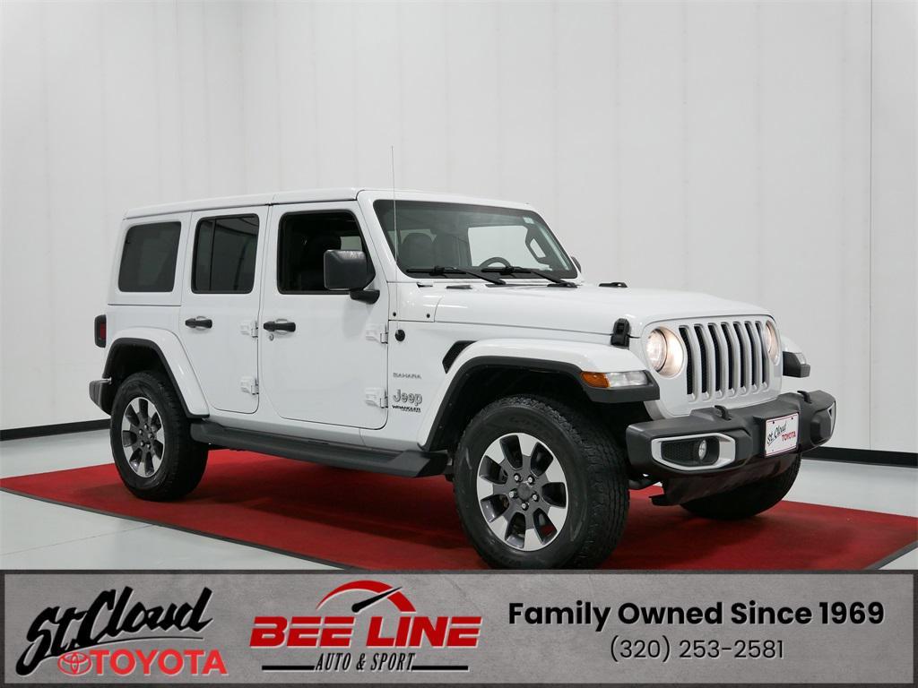used 2021 Jeep Wrangler Unlimited car, priced at $34,991
