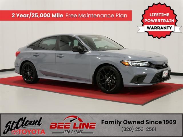 used 2024 Honda Civic car, priced at $26,491