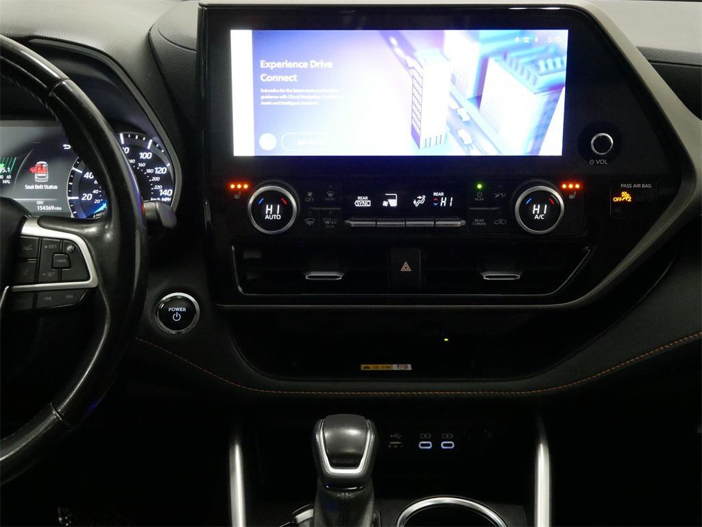 used 2023 Toyota Highlander Hybrid car, priced at $27,991