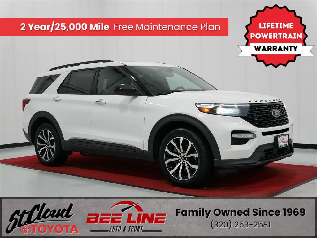 used 2022 Ford Explorer car, priced at $34,691
