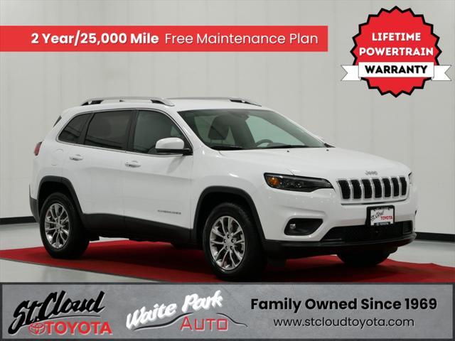 used 2021 Jeep Cherokee car, priced at $27,991