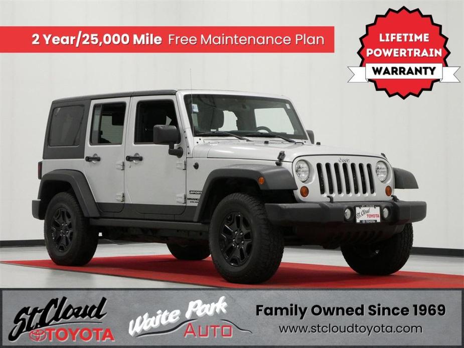 used 2012 Jeep Wrangler Unlimited car, priced at $18,691