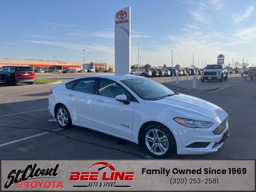used 2018 Ford Fusion Hybrid car, priced at $16,991