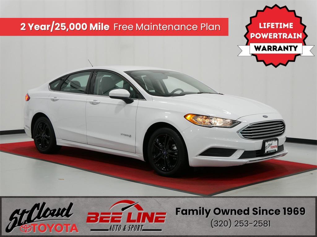 used 2018 Ford Fusion Hybrid car, priced at $16,991