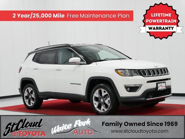 used 2021 Jeep Compass car, priced at $22,991