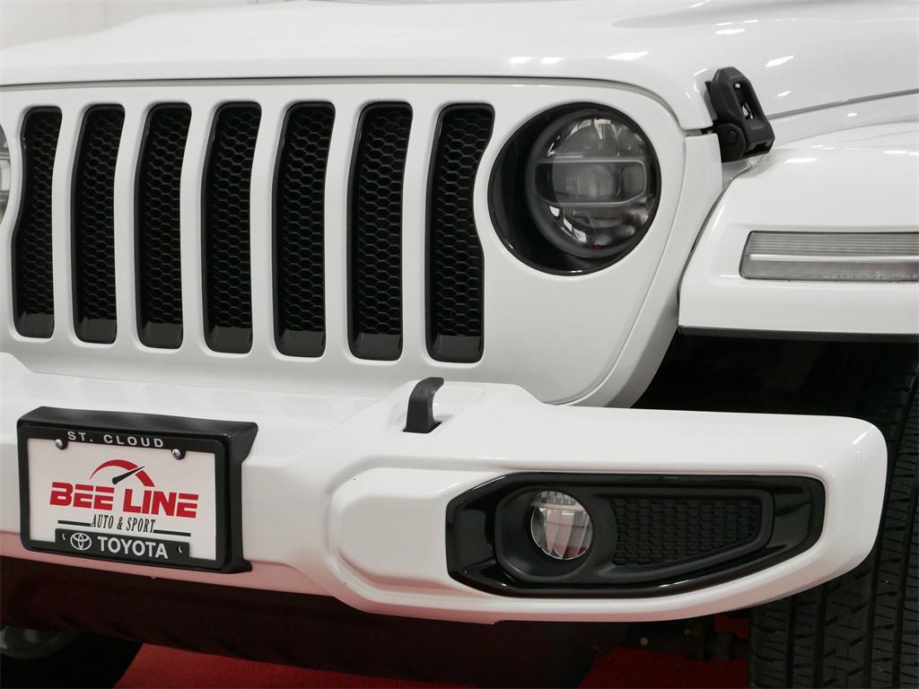 used 2021 Jeep Wrangler Unlimited car, priced at $32,591
