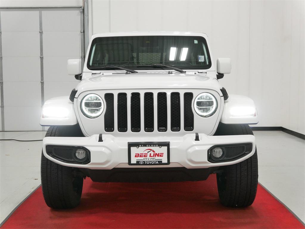 used 2021 Jeep Wrangler Unlimited car, priced at $32,591
