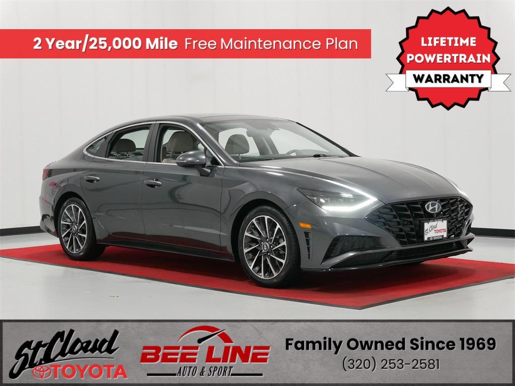 used 2021 Hyundai Sonata car, priced at $21,991