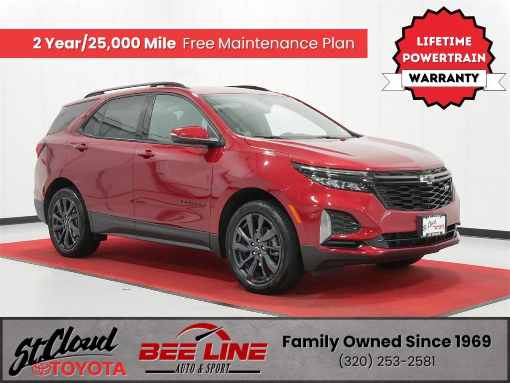 used 2024 Chevrolet Equinox car, priced at $27,491