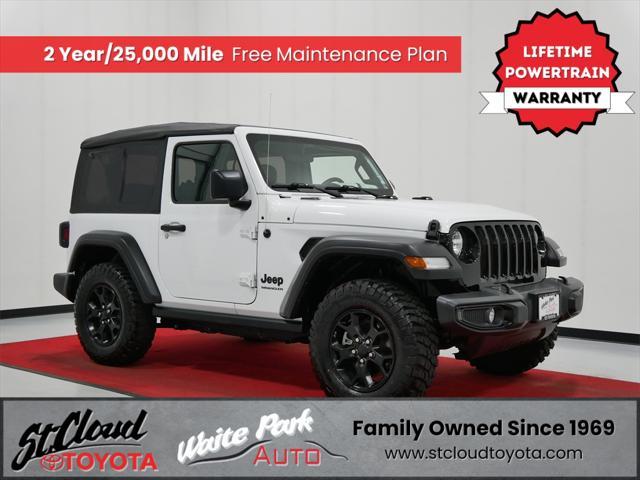 used 2022 Jeep Wrangler car, priced at $32,991