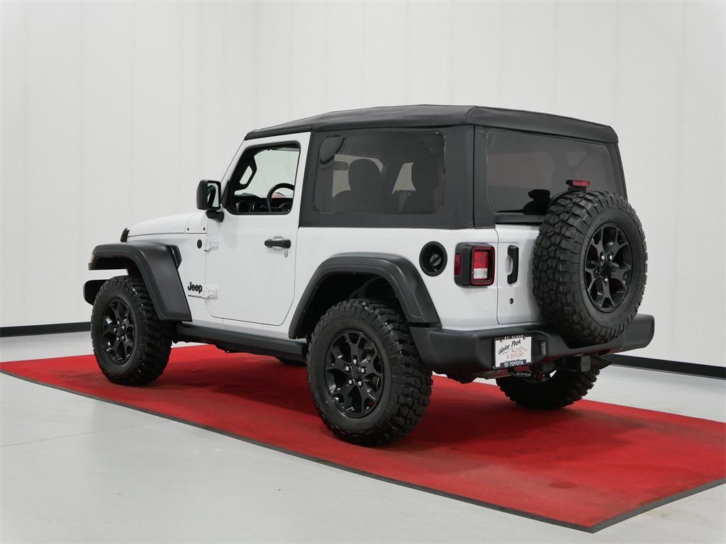used 2022 Jeep Wrangler car, priced at $30,991