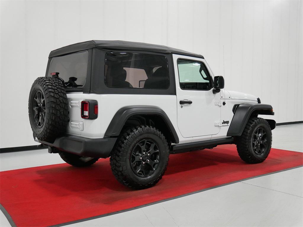 used 2022 Jeep Wrangler car, priced at $30,991