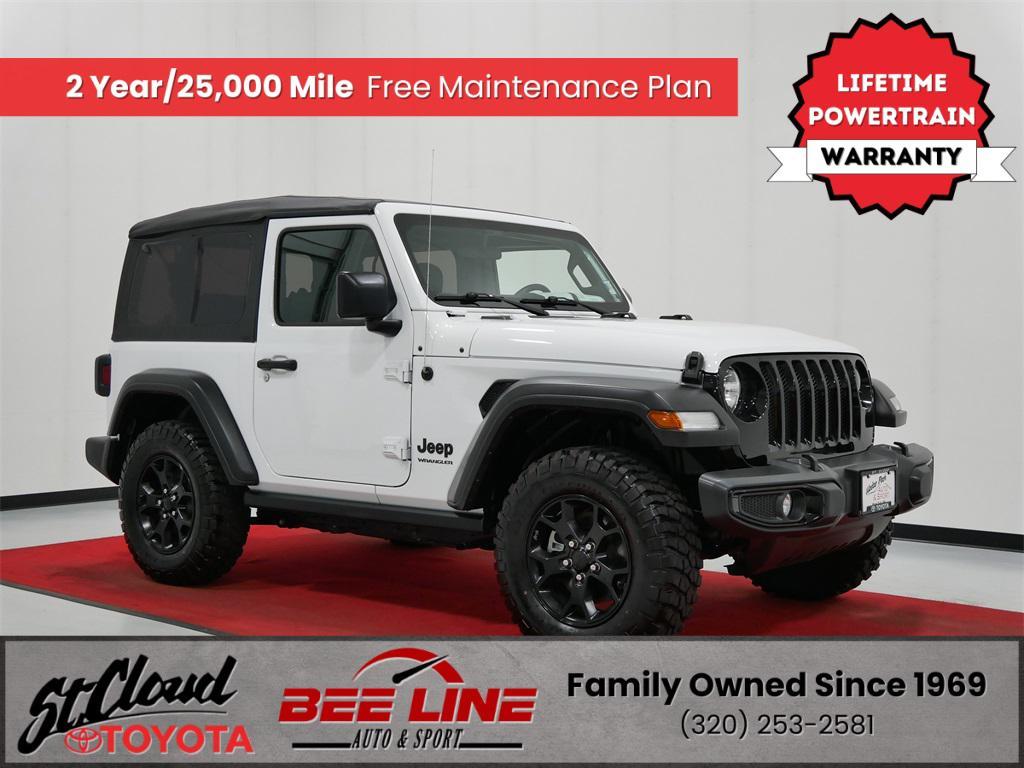 used 2022 Jeep Wrangler car, priced at $30,991