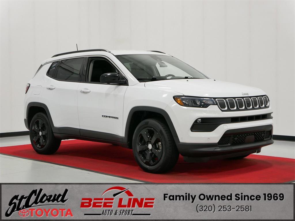 used 2022 Jeep Compass car, priced at $22,991