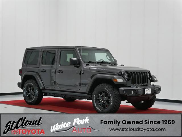 used 2021 Jeep Wrangler car, priced at $35,991