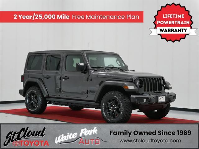 used 2021 Jeep Wrangler car, priced at $35,991