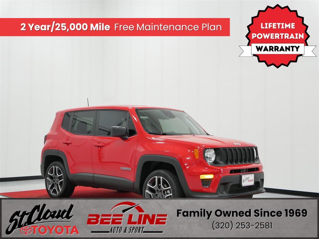 used 2021 Jeep Renegade car, priced at $18,491