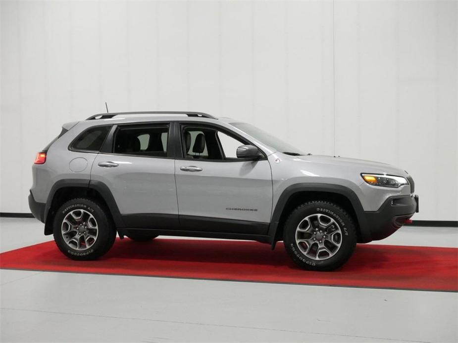 used 2021 Jeep Cherokee car, priced at $26,991