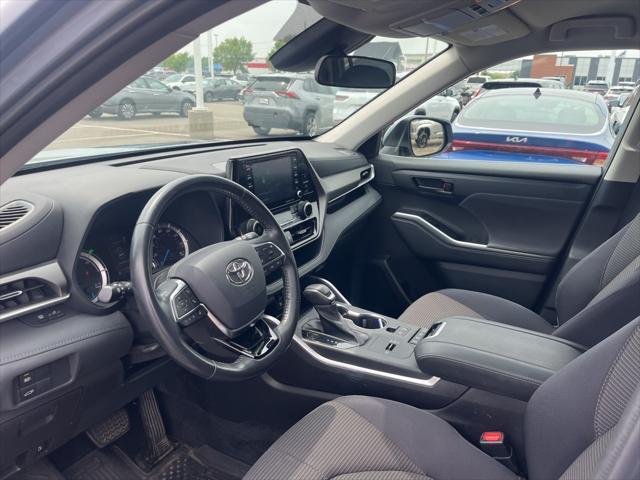 used 2021 Toyota Highlander Hybrid car, priced at $34,991