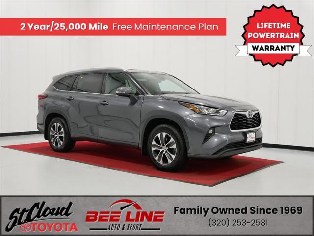 used 2020 Toyota Highlander car, priced at $33,691