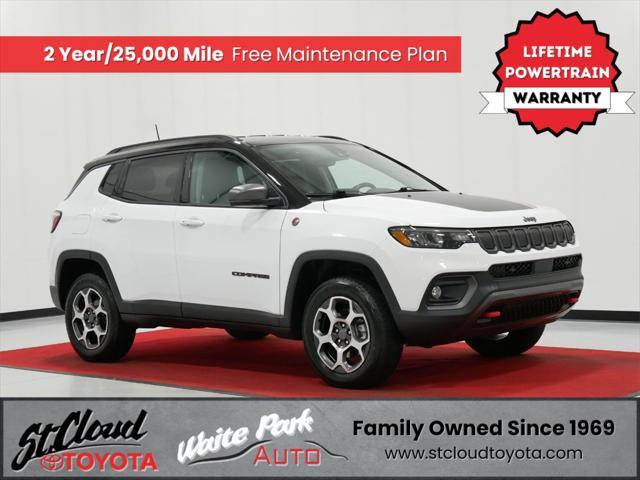 used 2022 Jeep Compass car, priced at $25,991