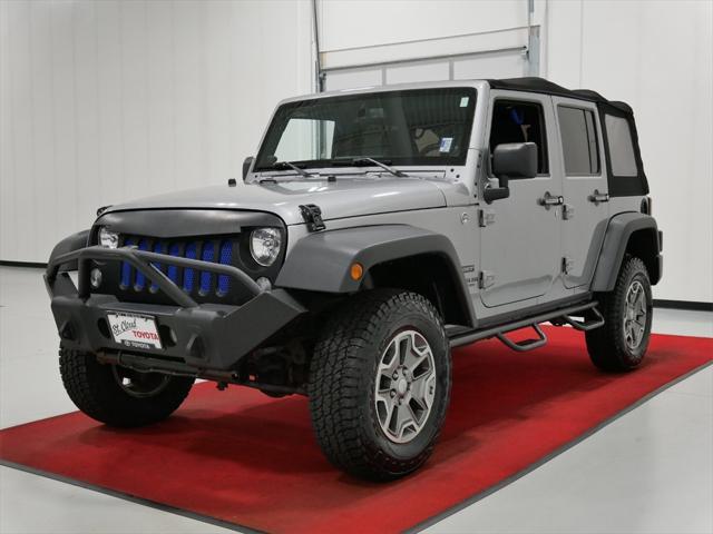 used 2014 Jeep Wrangler Unlimited car, priced at $18,991